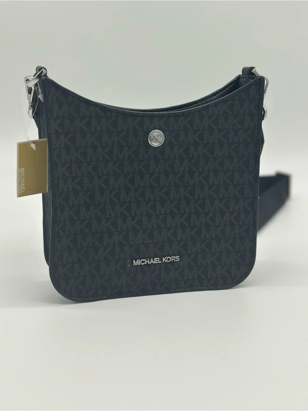 Michael Kors Black Signature Crossbody Shoulder Bag